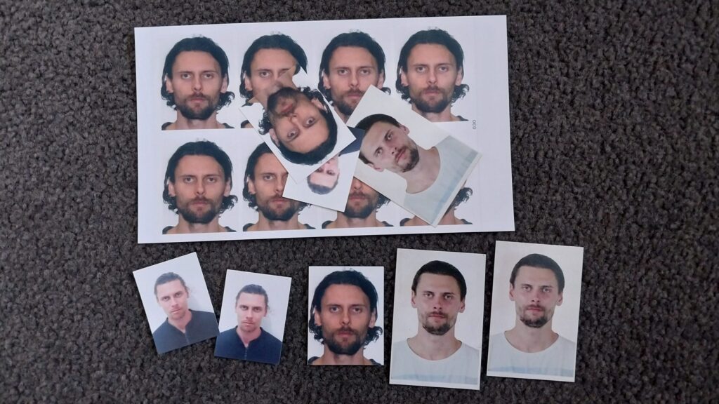 Passport/visa rectangle photos