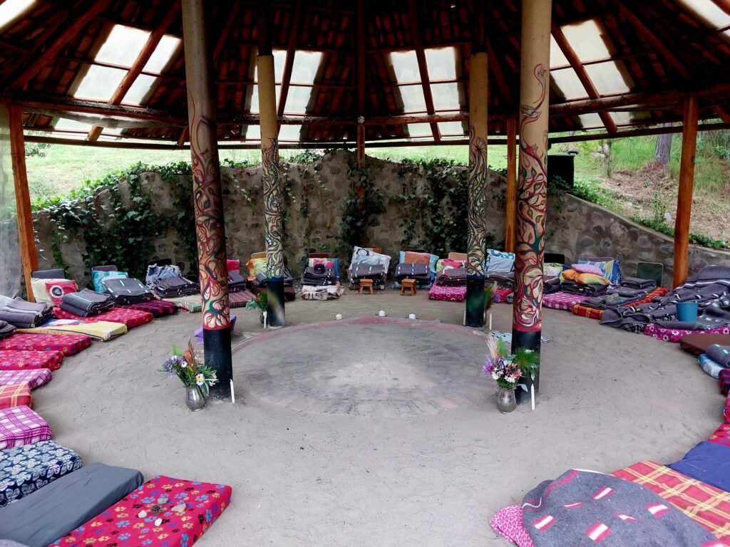 Ceremony maloka setup