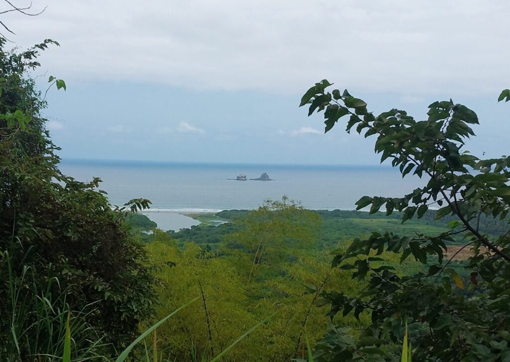 View from Mirador, Ayampe