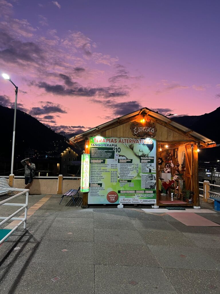 Termas de la Virgen alternative therapies and massages
