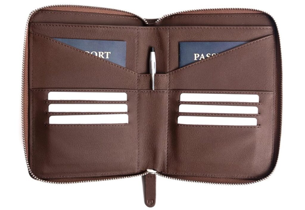 RFID Passport Holder and Travel Document Organizer