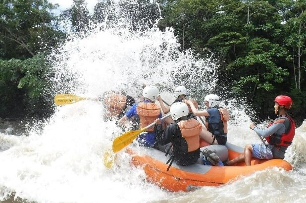 Rafting in Tena, Ecuador