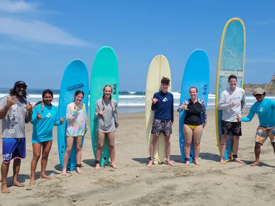 3 Day Relaxed Surf Camp Experience in La Punta, Montañita, Ecuador