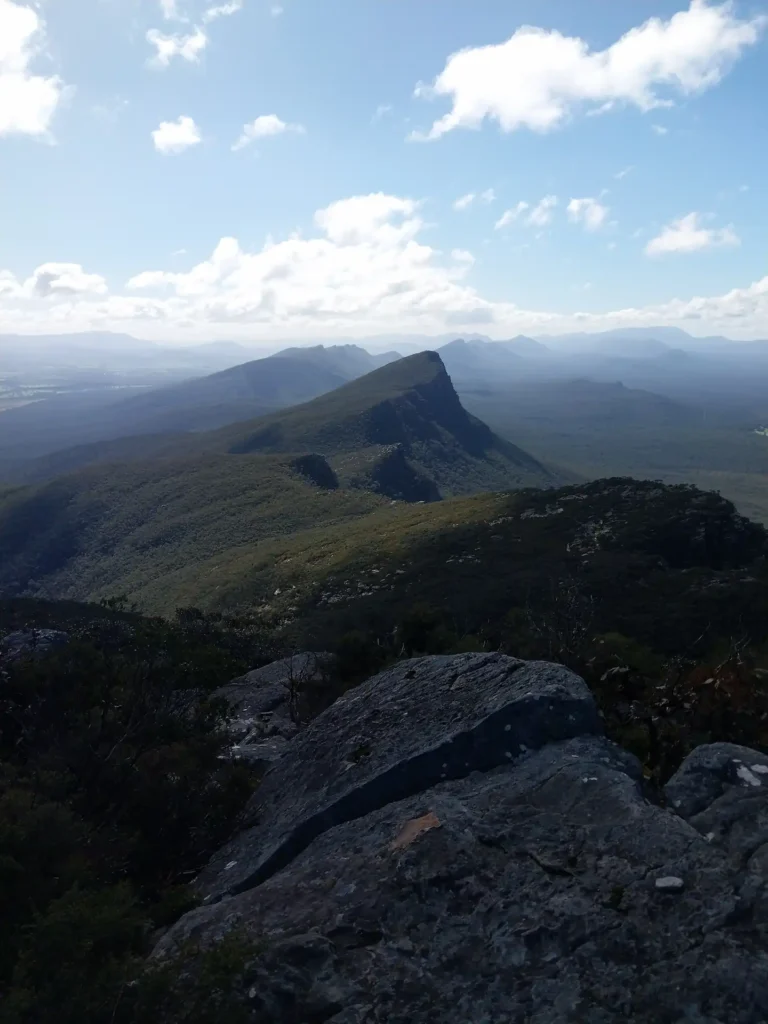 View from the summit of Mount Abrupt, Grampians, VIC