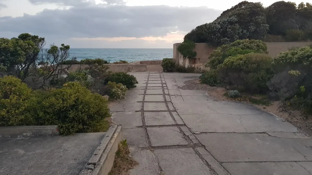 Old coastal fort