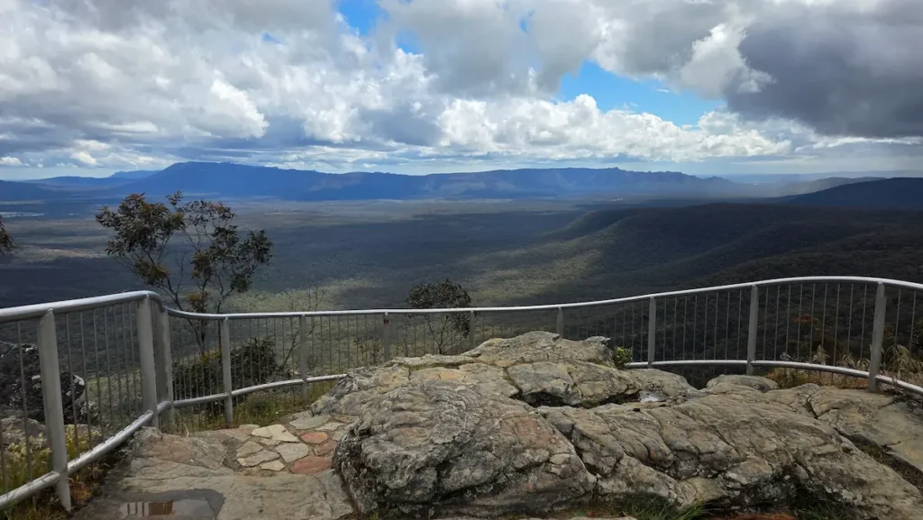 View from Reed Lookout in the Grampians