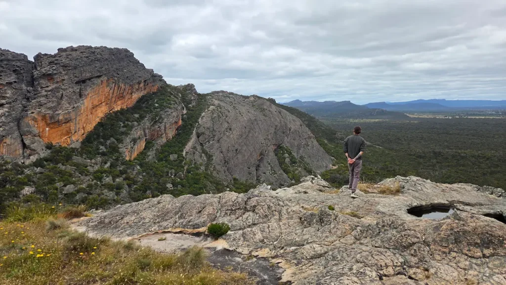 Hollow Mountain lookout at the Northern tip of the Grampians, VIC