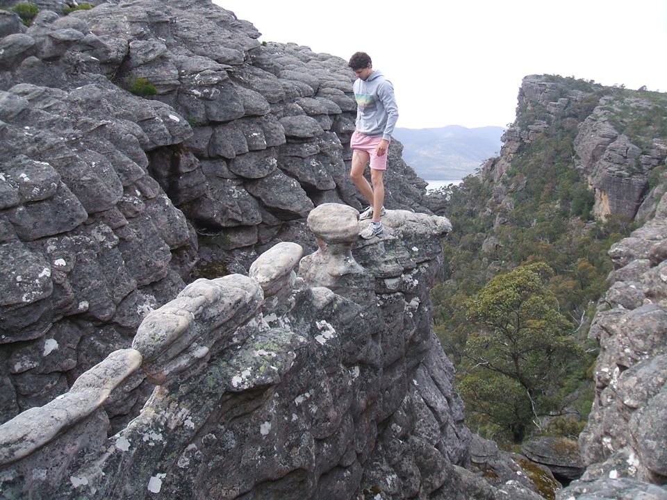 Me doing the nerve test in 20111